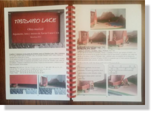Tibidabo Lake, Libretto amb partitures 20�  A4