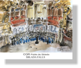 SEGADORS  Cor del poble  Aquarel.la JANEL SERVITJE