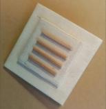 Fermall FEBA14  6�   -    Okume vern�s natural  - 42x42 mm.
